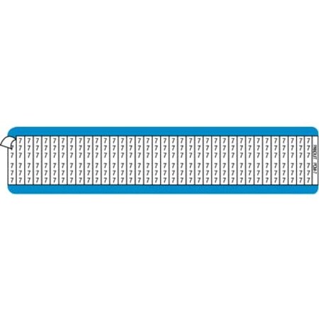 Panduit Wire Marker Card, .25" x 1.5", 28, PK25 PCM-28